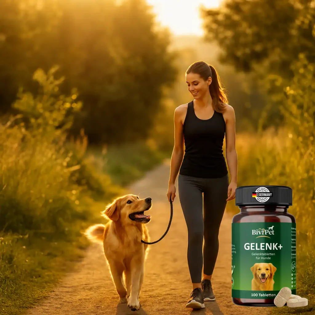 Gelenk+ für Hunde, Produkt von Bivipet, Ergänzungsfuttermittel für Hunde